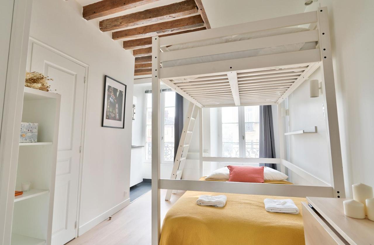 Stylish Mezzanine Studio In The Heart Of Paris 3F Εξωτερικό φωτογραφία