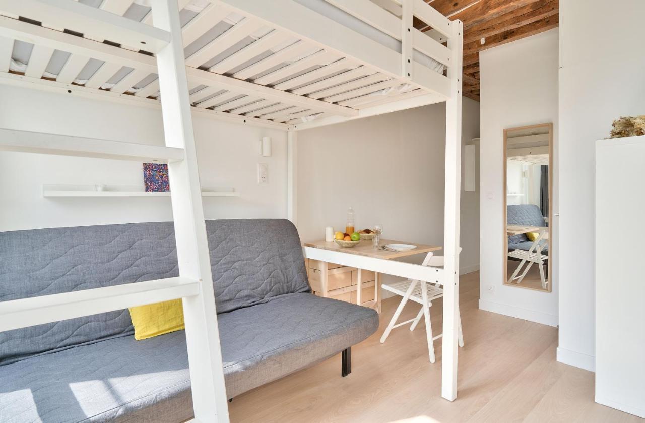 Stylish Mezzanine Studio In The Heart Of Paris 3F Εξωτερικό φωτογραφία