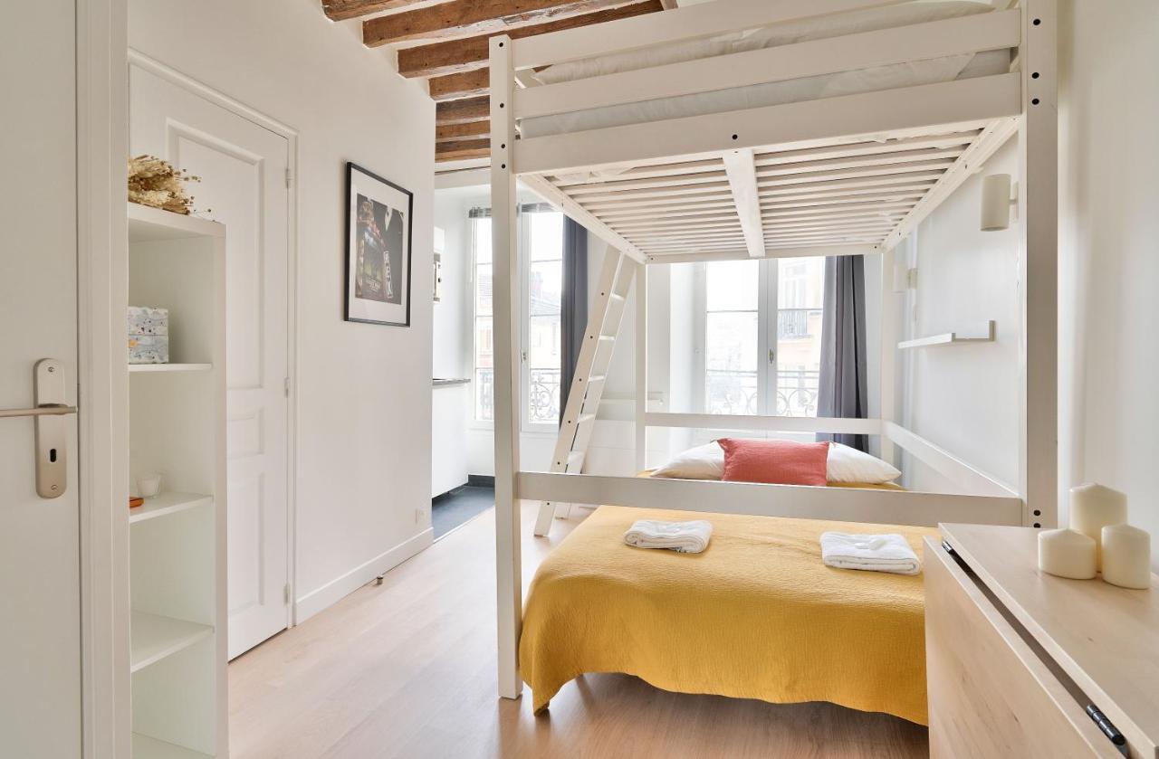 Stylish Mezzanine Studio In The Heart Of Paris 3F Εξωτερικό φωτογραφία